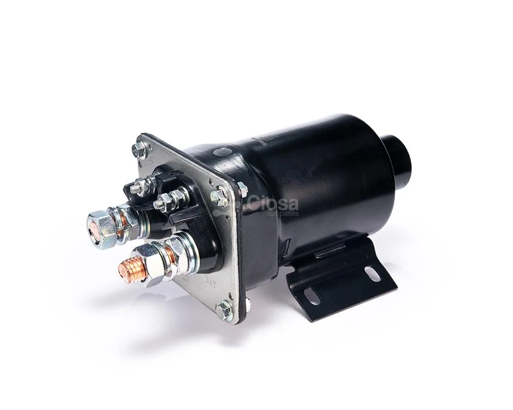 SOLENOIDE MARCHA DELCO 40MT 50MT CUADRADO 12V 4 TORNILLOS S66106 ASER