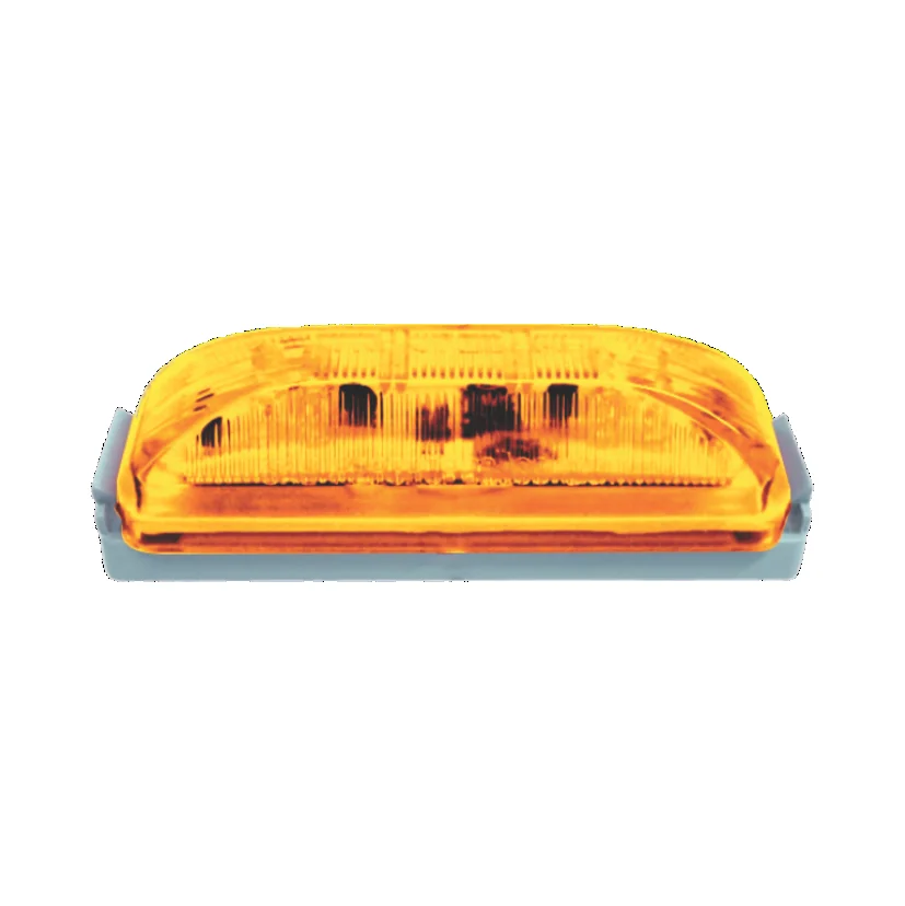 PLAFON LUZ AMBAR ZEPELIN C/3 LEDS C/BASE 12/24V 8013A TRAKTOLAMP