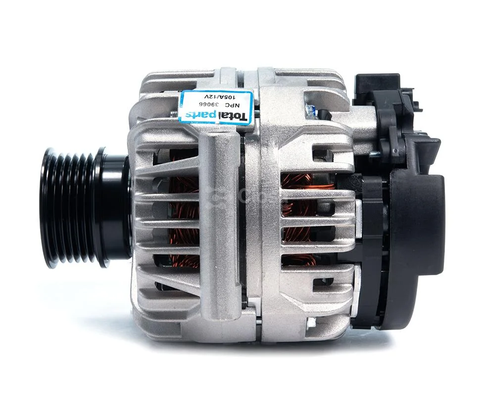 ALTERNADOR AUTOMOTRIZ BOSCH I/R NISSAN PLATINA RENAULT CLIO KANGOO MEGANE 2 TER 6 RAN 12V 105A GIRO DER A94310 / 23751