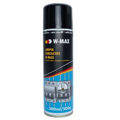 LIMPIA CONTACTOS W-MAX REMOVEDOR GRASA Y SUCIEDAD 300ml