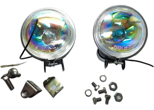 FAROS AUXILIARES LED LUZ BLANCA JUEGO DE 2 PZAS IMPORTADO