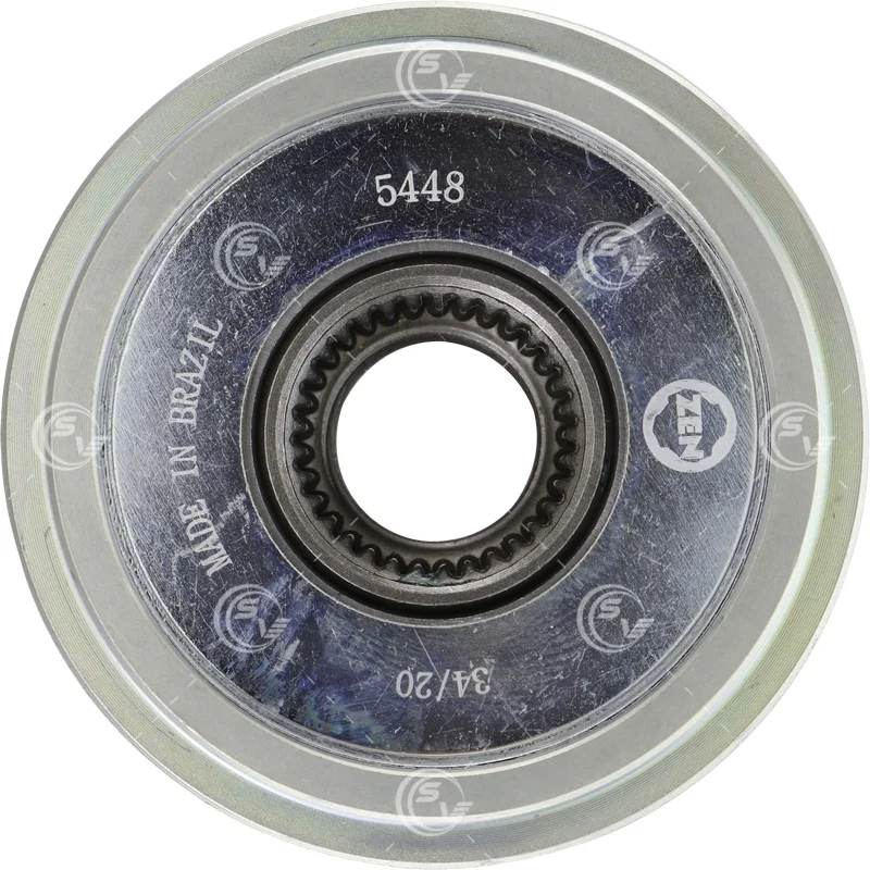 POLEA CLUTCH ALTERNADOR BOSCH AUDI A3 SEAT LEON VW BEETLE IZQUIERDO 6 RANURAS CW P91274 / 5448 / 24-91274