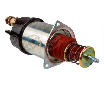 SOLENOIDE MARCHA DELCO C/EMBOLO TORNILLO PERFORADO 37MT 12V 4 TER 1115704 / 66-135 DELCO REMY