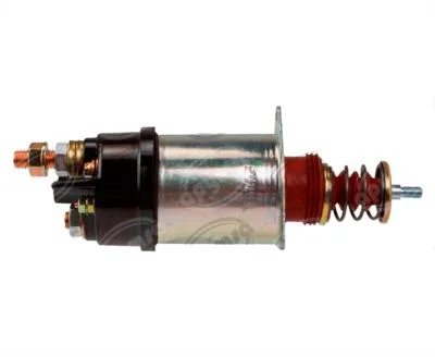 SOLENOIDE MARCHA DELCO C/EMBOLO TORNILLO PERFORADO 37MT 12V 4 TER 1115704 / 66-135 DELCO REMY