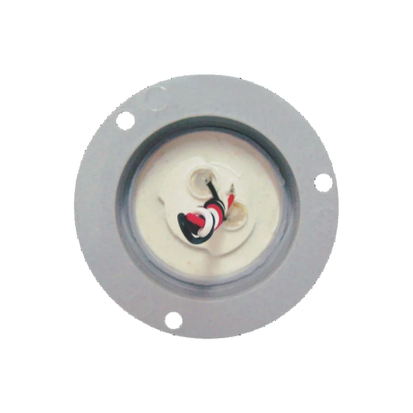PLAFON ROJO DE REMACHE GRIS 2"  3 LEDS 12-24V 8022R TRAKTOLAMP